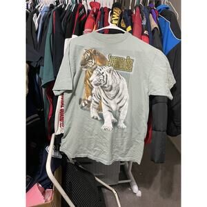 Size L-VTG 90’s SIEGFRIED AND ROY At The Mirage Las Vegas Seafoam Green Sage